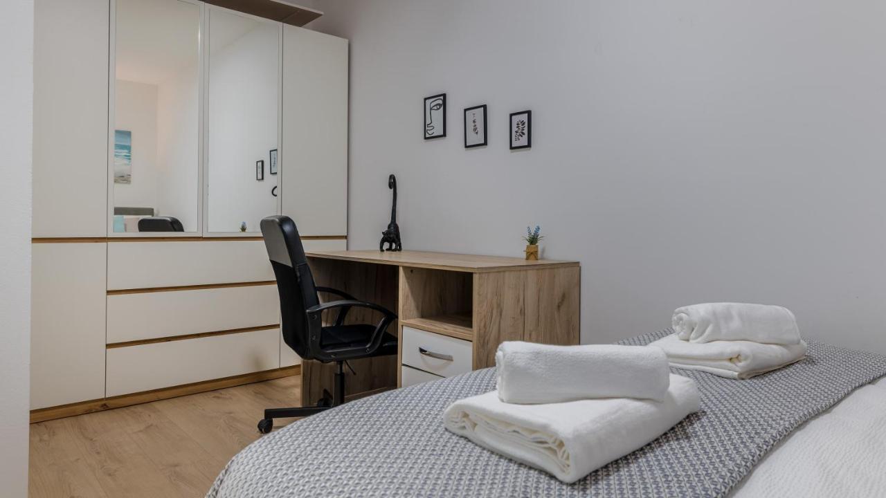 Brand New Apartment In City Center, Big Terrace Zagreb Buitenkant foto